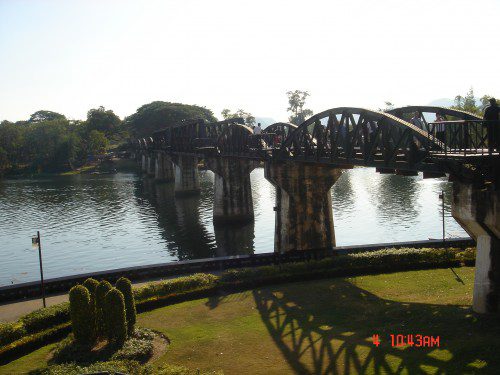 escursione a kanchanaburi ponte sul fiume Kwai