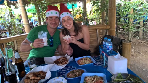Pranzo in bamboo Thailandia