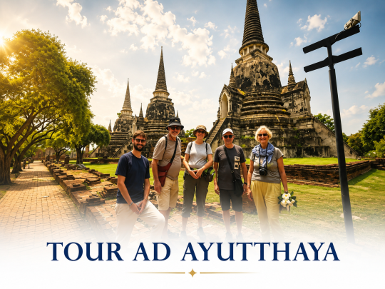 Escursione ad Ayutthaya da Bangkok con antichi templi, rovine storiche e patrimonio UNESCO della Thailandia