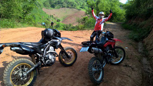 Viaggio in moto Thailandia Laos, Chiang Rai offroad