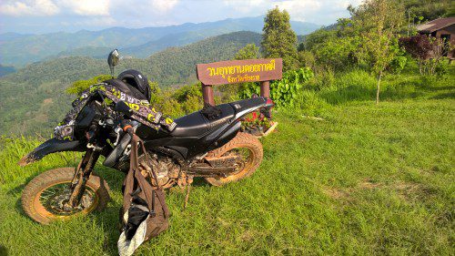 Guided Motorcycle touring Chiang rai Kat Phi