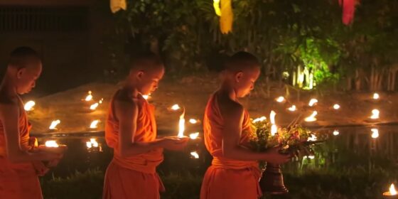 comportamento in thailandia nei templi