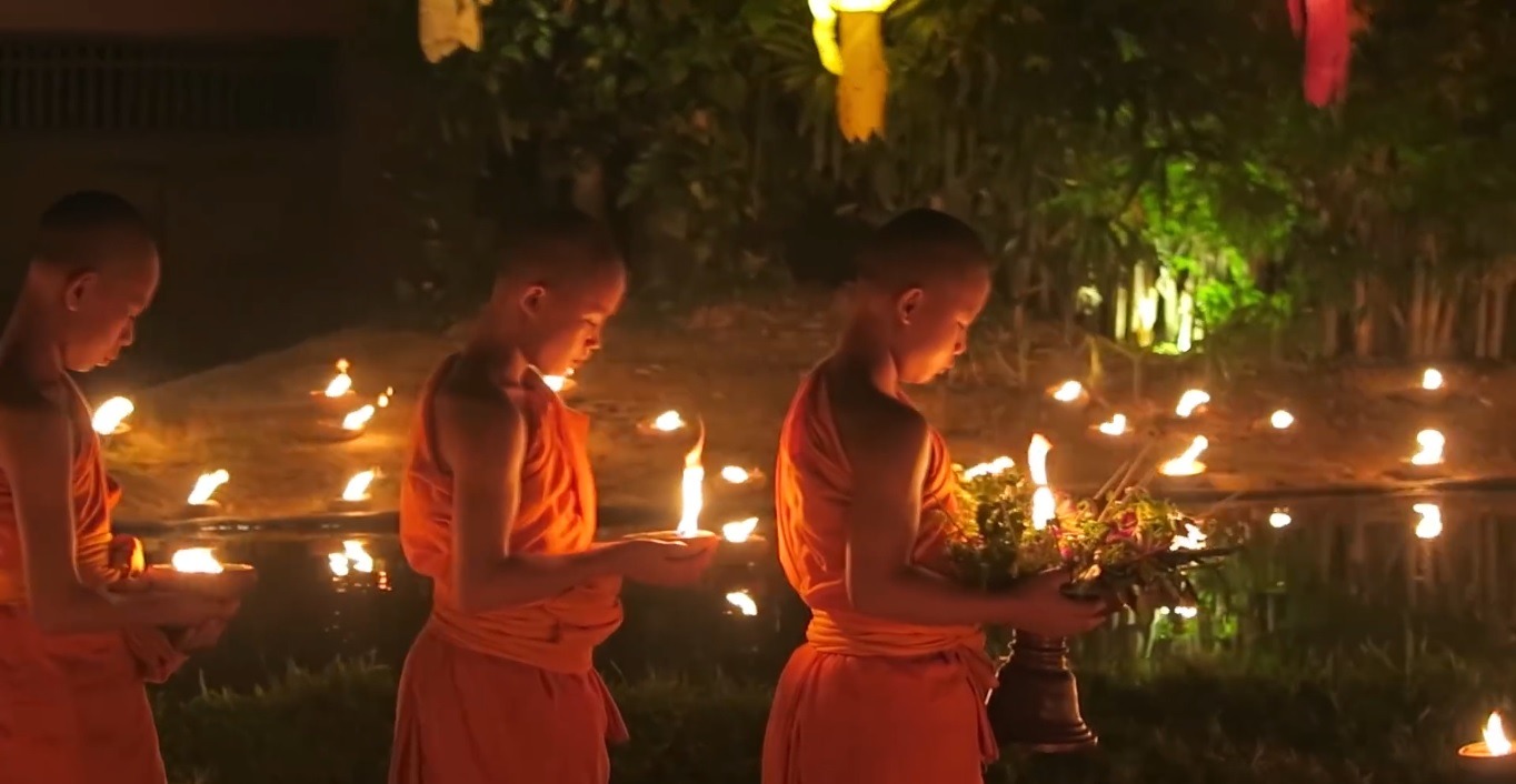 comportamento in thailandia nei templi