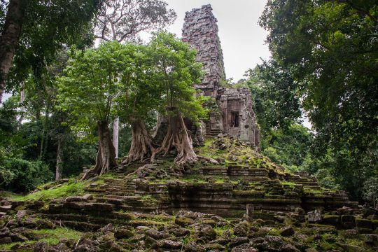 I volti del tempio Bayon ad Angkor Thom