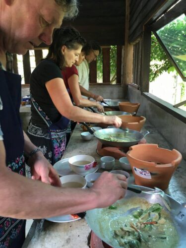 ingredienti freschi cooking class chiang mai