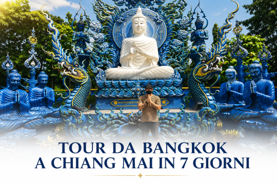 Viaggio da Bangkok a Chiang Mai in 7 giorni con templi, mercati, natura e tour nel nord della Thailandia