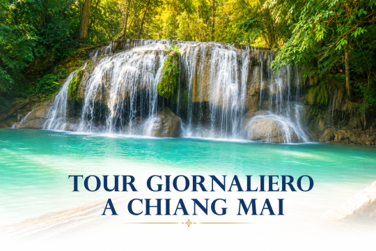 Escursione giornaliera a Chiang Mai con templi, cascate, natura e cultura thailandese