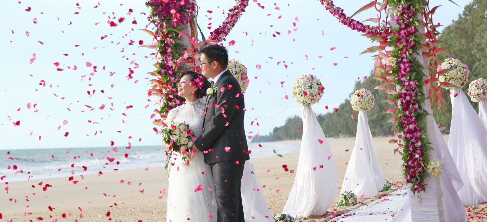 Wedding on the beach in Thailand