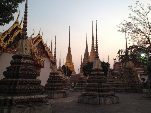 Private Bangkok temples tour visiting Wat Pho with local guide